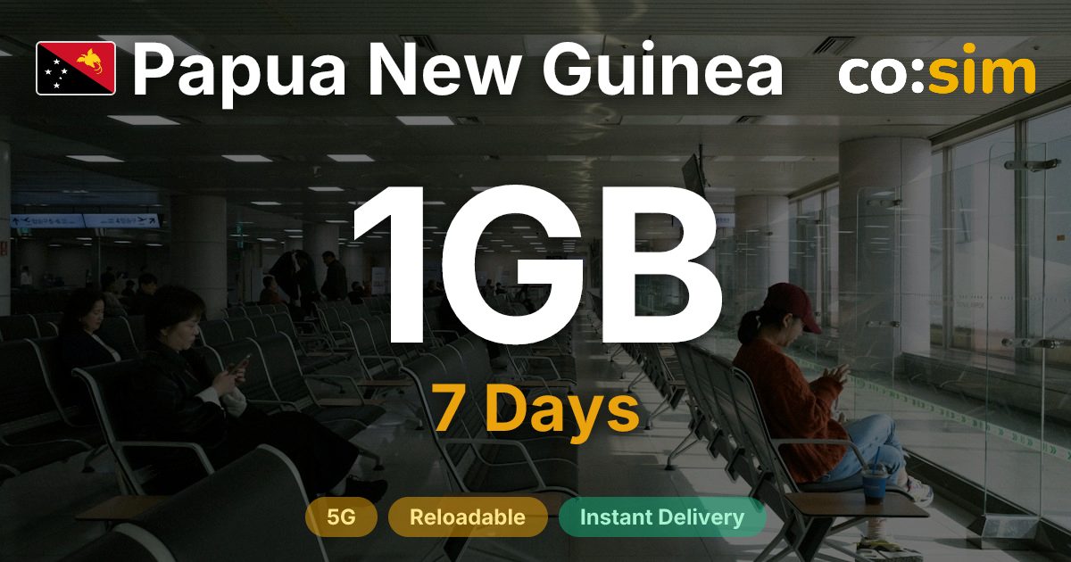 Papua New Guinea eSIM — 1GB