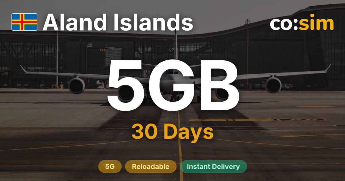 Åland Islands eSIM — 5GB