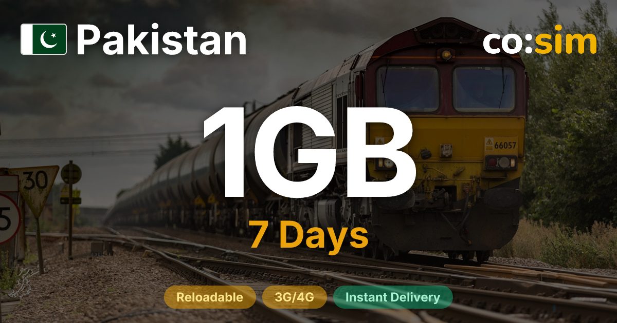 Pakistan eSIM — 1GB