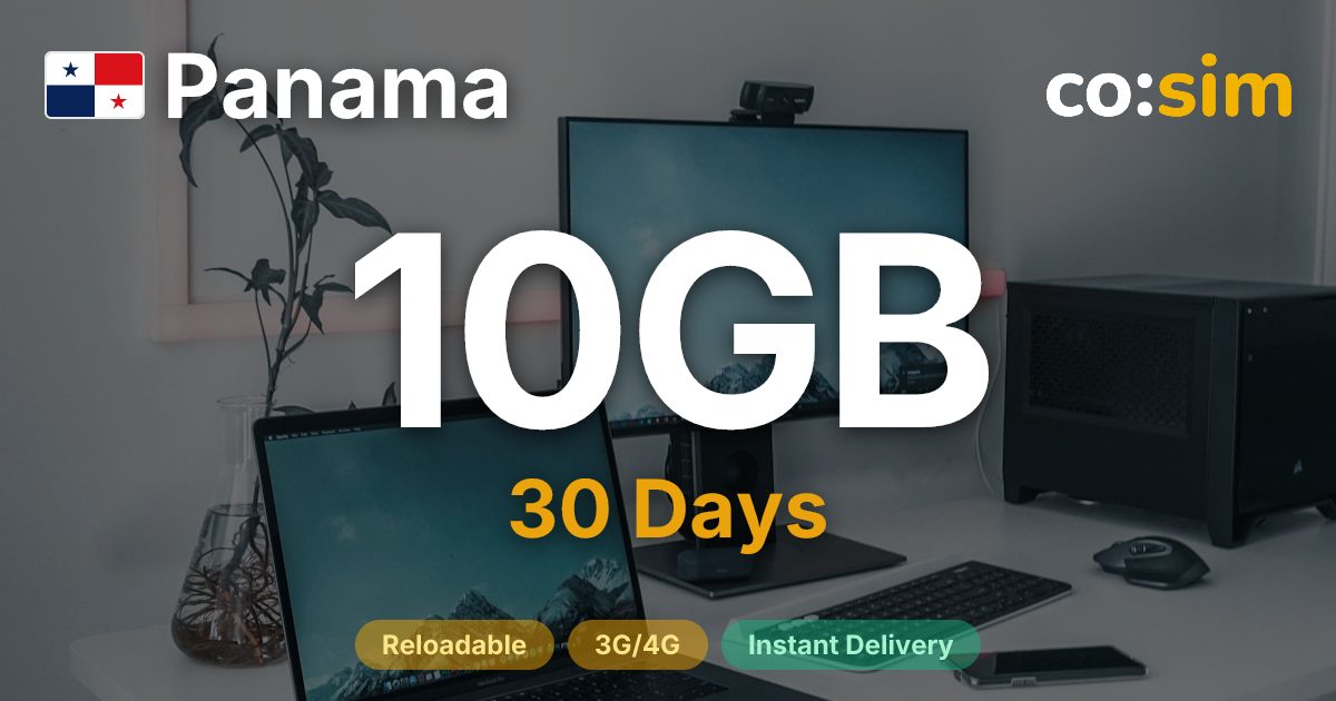 Panama eSIM — 10GB