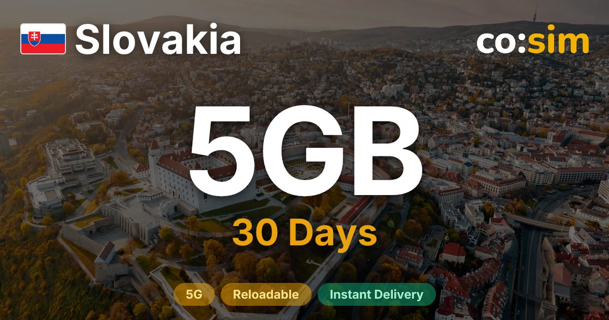Slovakia eSIM β 5GB