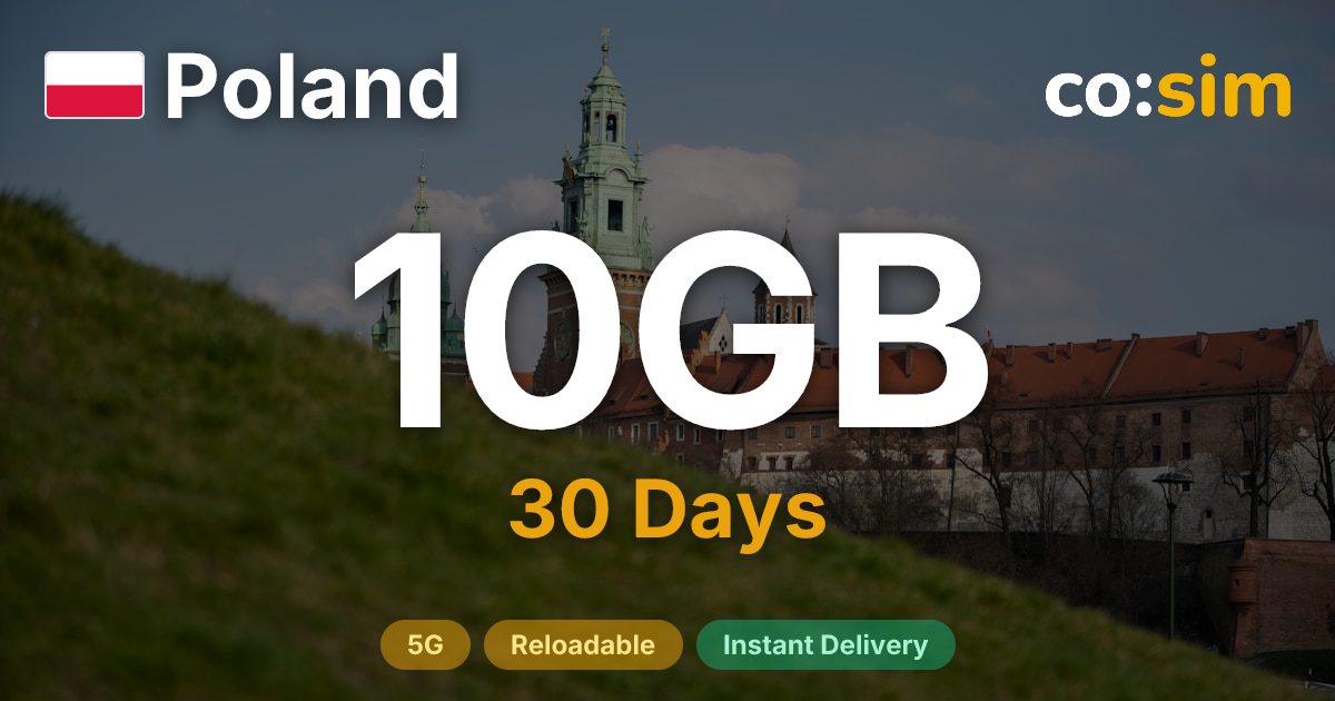 Poland eSIM — 10GB