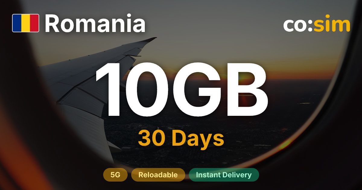 Romania eSIM — 10GB