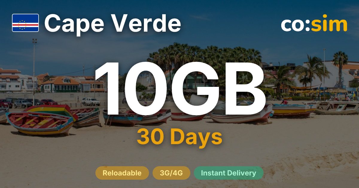 Cape Verde eSIM — 10GB