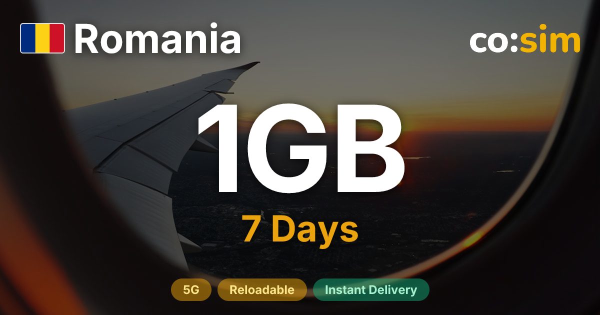 Romania eSIM — 1GB