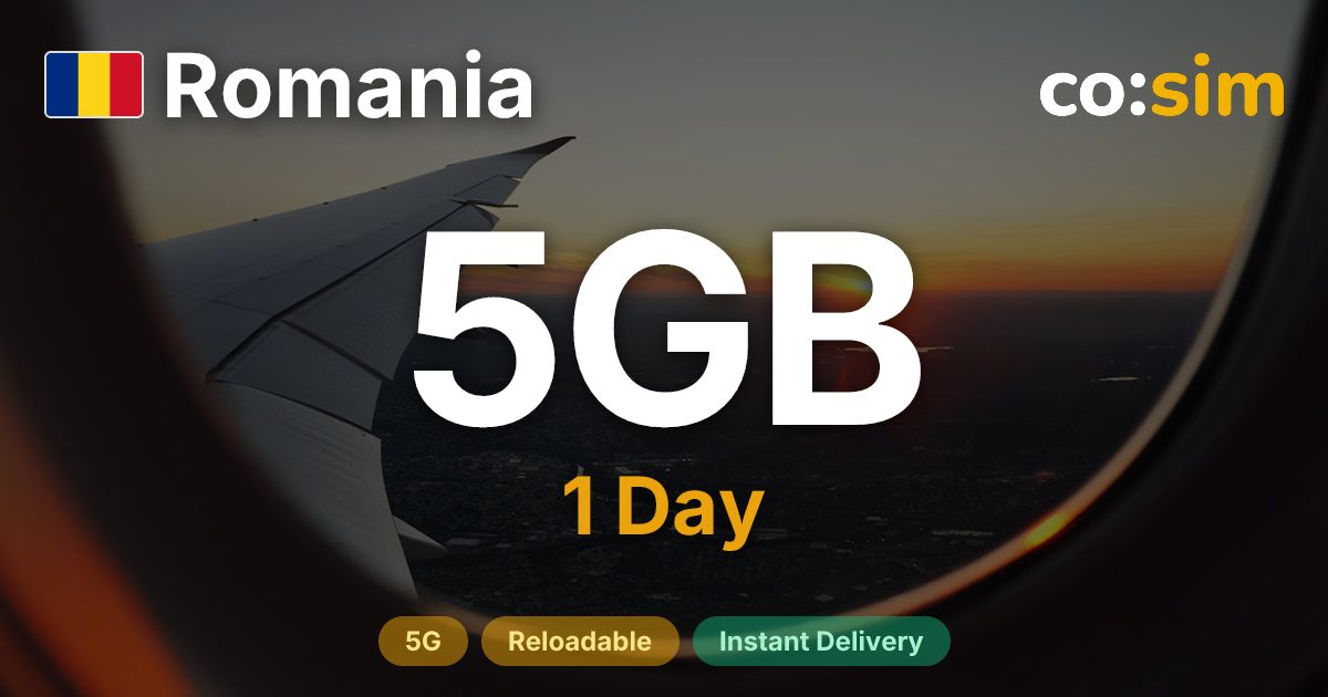 Romania eSIM — 5GB+∞