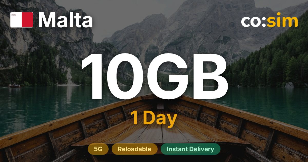 Malta eSIM — 10GB+∞