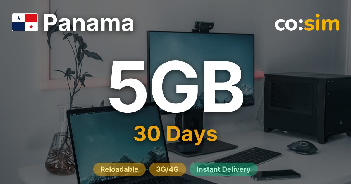 Panama eSIM — 5GB