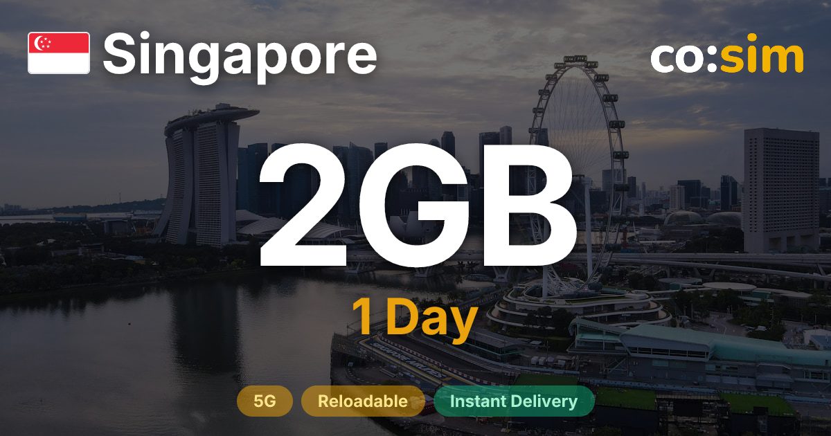 Singapore eSIM — 2GB+∞