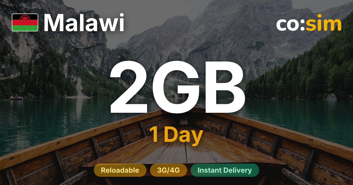 マラウイ eSIM — 2GB+∞