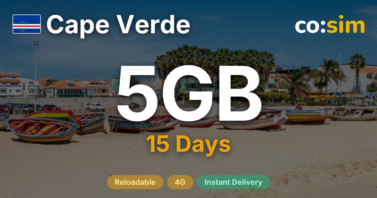 Kap Verde eSIM — 5GB