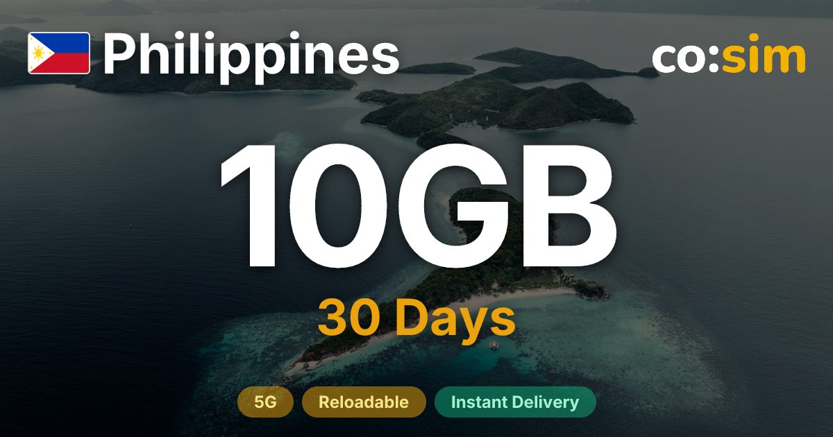 Philippines eSIM — 10GB