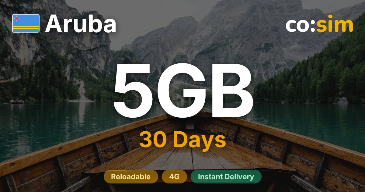 阿鲁巴 eSIM — 5GB