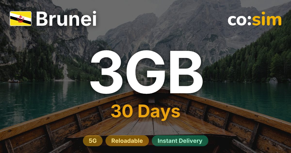 Brunei eSIM — 3GB