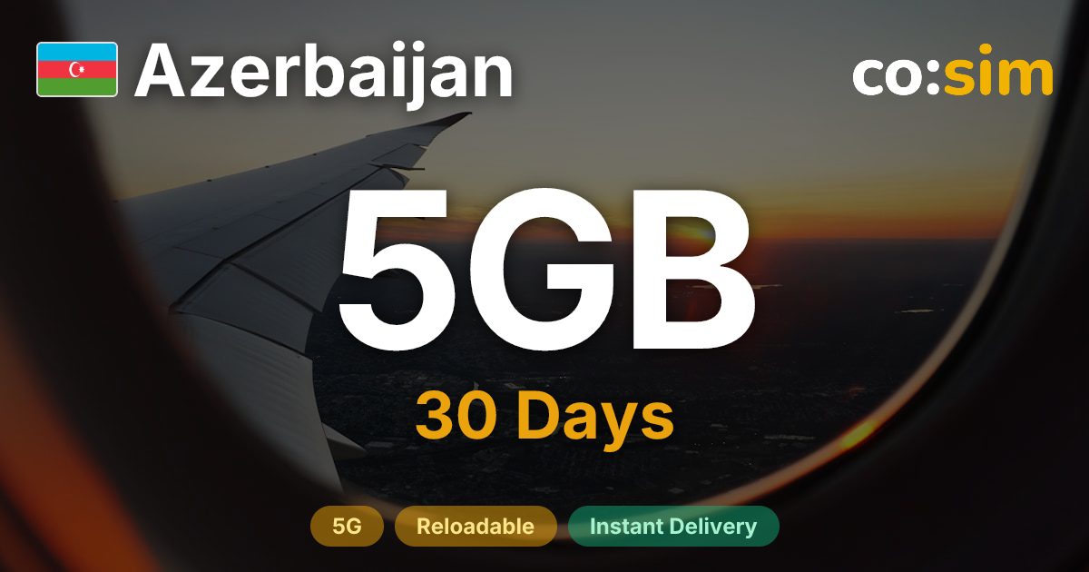 Azerbaijan eSIM — 5GB