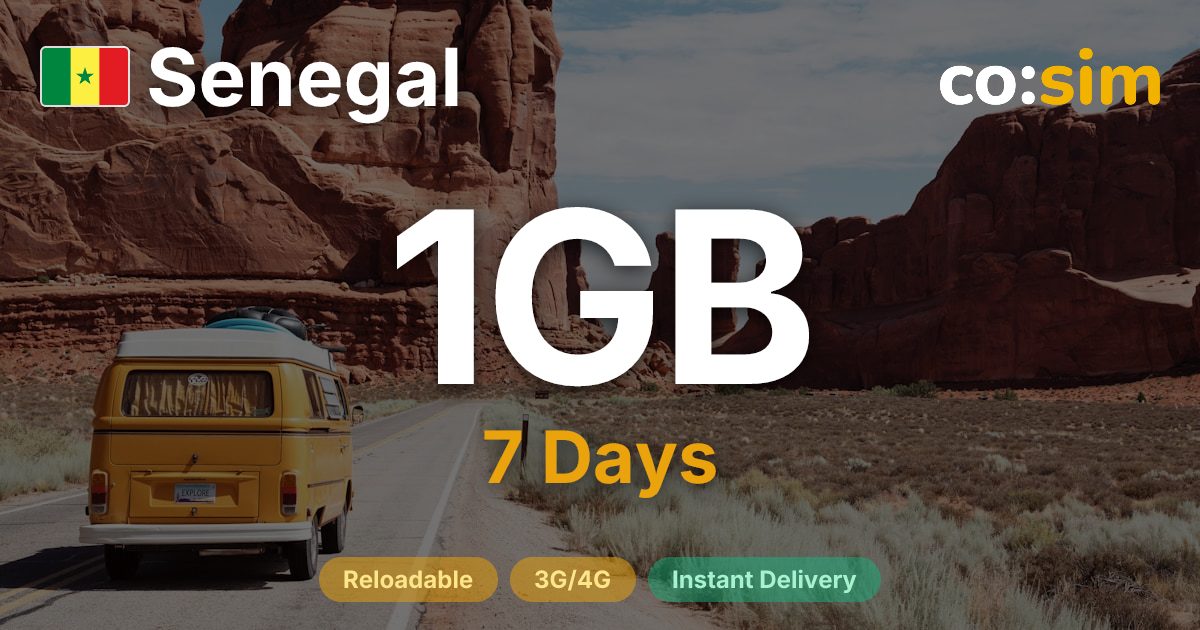 Senegal eSIM — 1GB