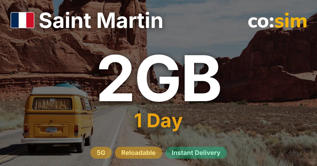 San Martín eSIM — 2GB+∞