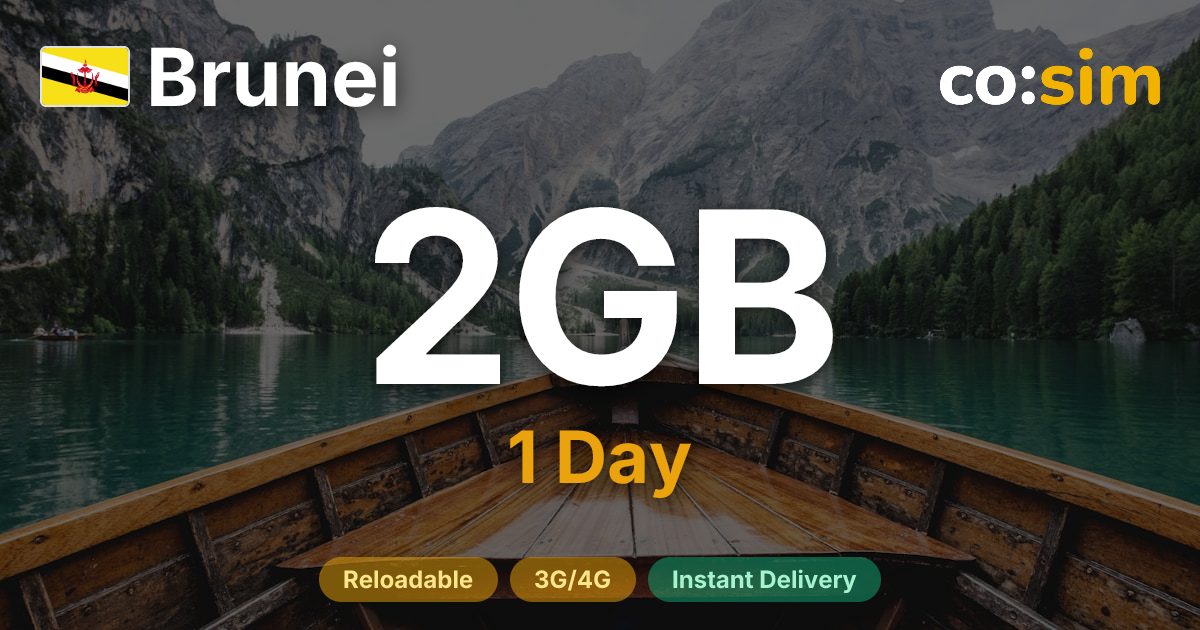 Brunei eSIM — 2GB+∞