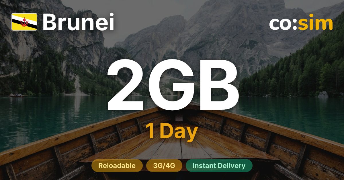 Brunei eSIM — 2GB+∞