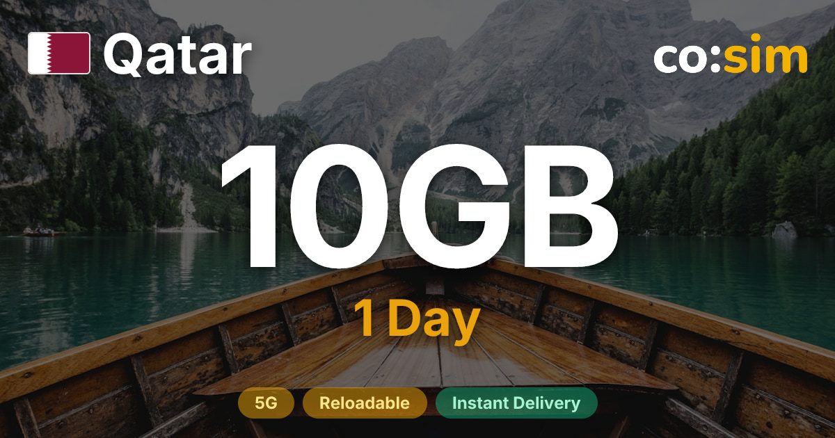 Qatar eSIM — 10GB+∞