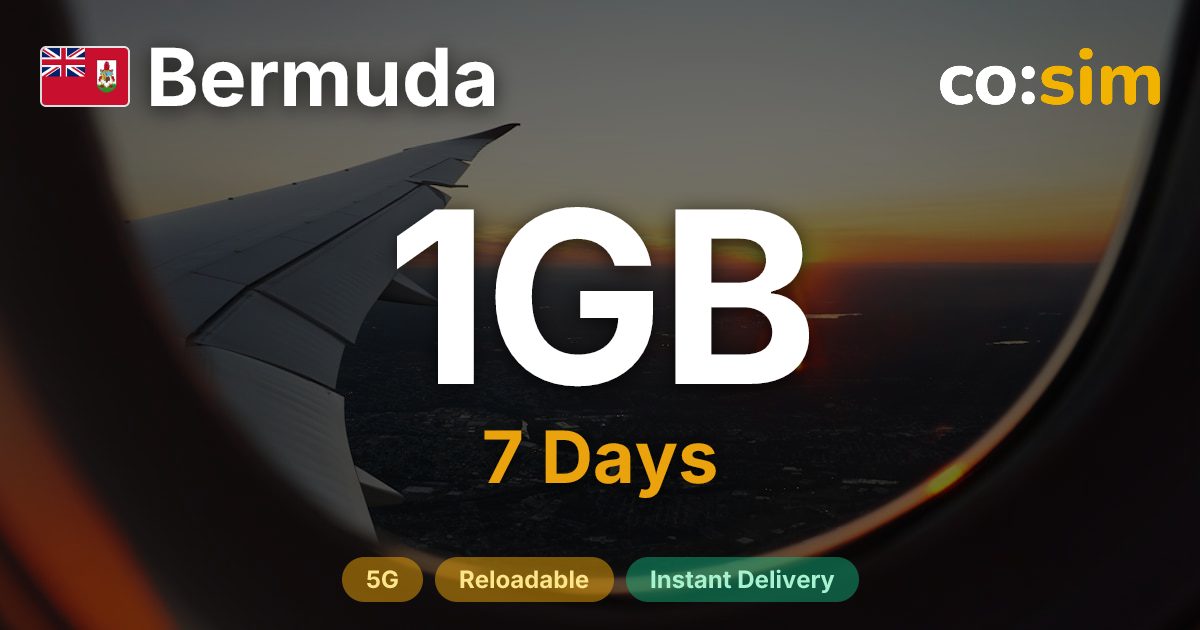 Bermuda eSIM — 1GB