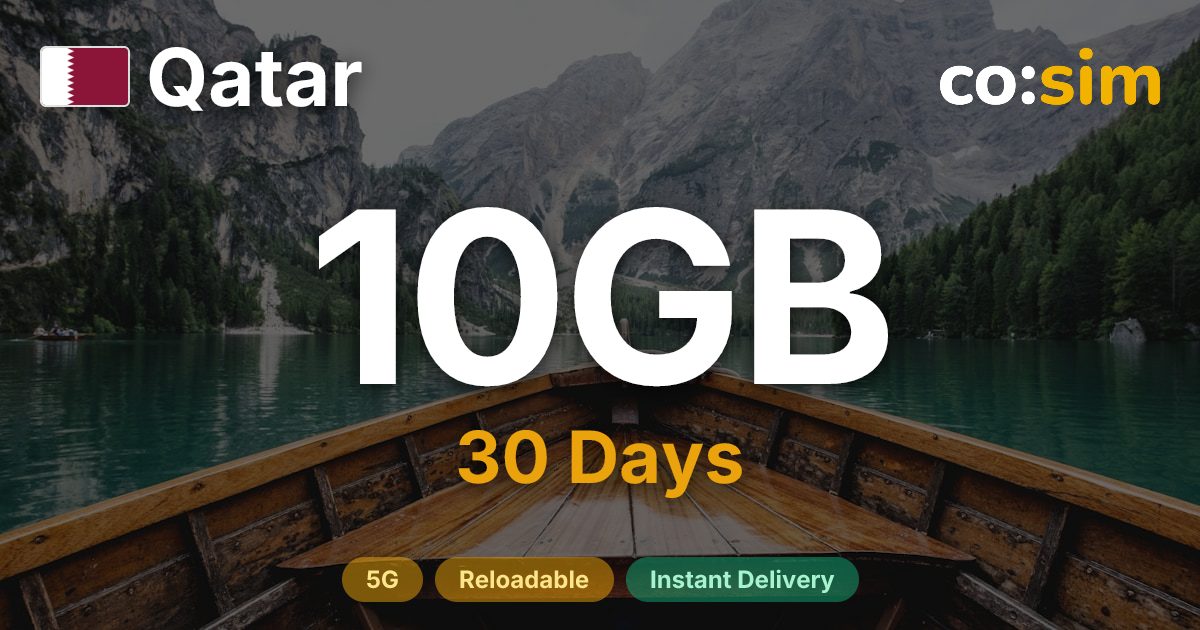 Qatar eSIM — 10GB