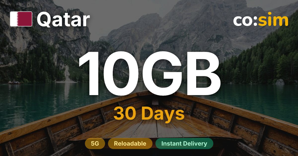Catar eSIM — 10GB