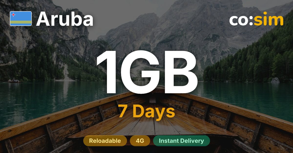 阿鲁巴 eSIM — 1GB