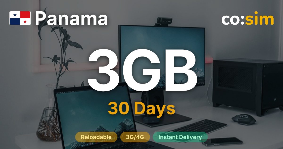 Panama eSIM — 3GB