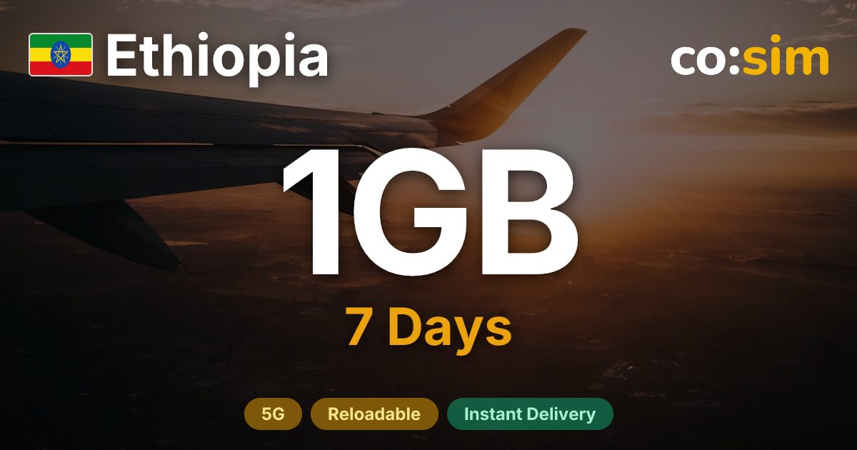 Ethiopia eSIM — 1GB