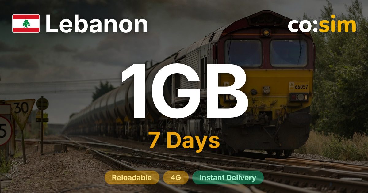 Lebanon eSIM — 1GB