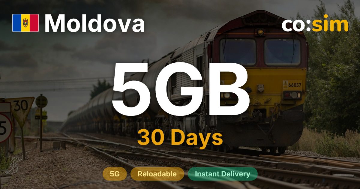 Moldavia eSIM — 5GB