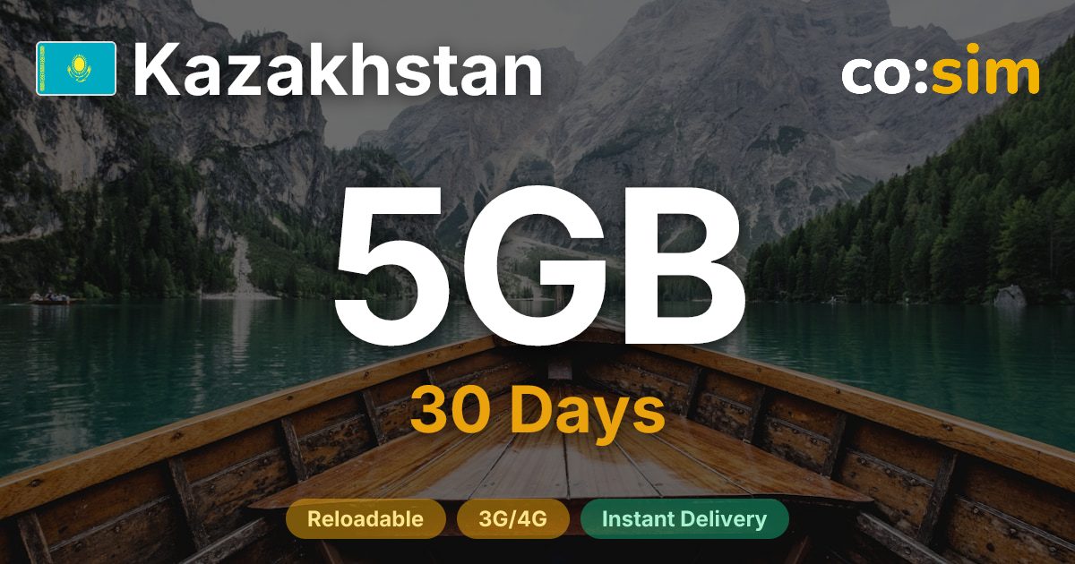 Kazakhstan eSIM — 5GB