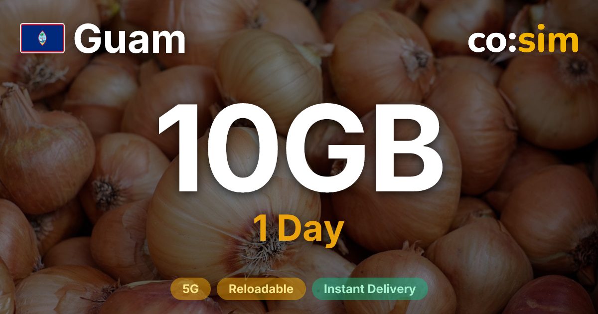 Guam eSIM — 10GB+∞