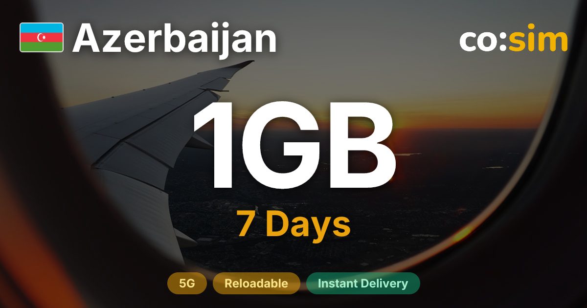 Azerbaijan eSIM — 1GB
