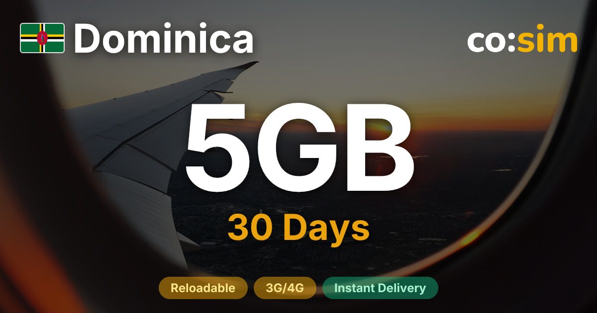 Dominica eSIM — 5GB
