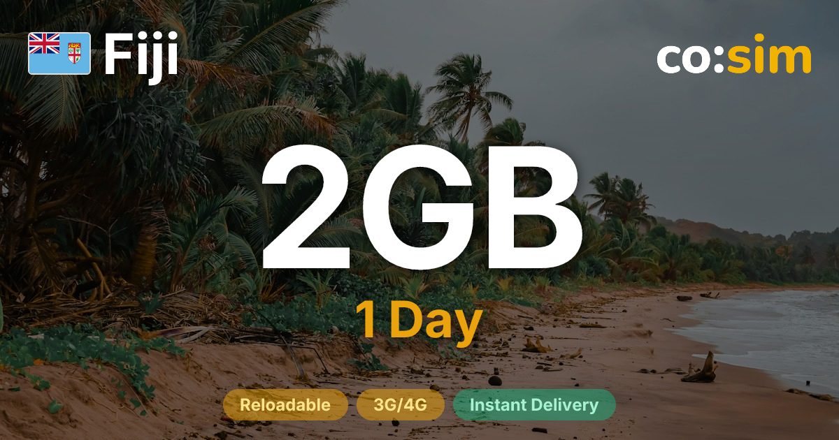 Fiyi eSIM — 2GB+∞