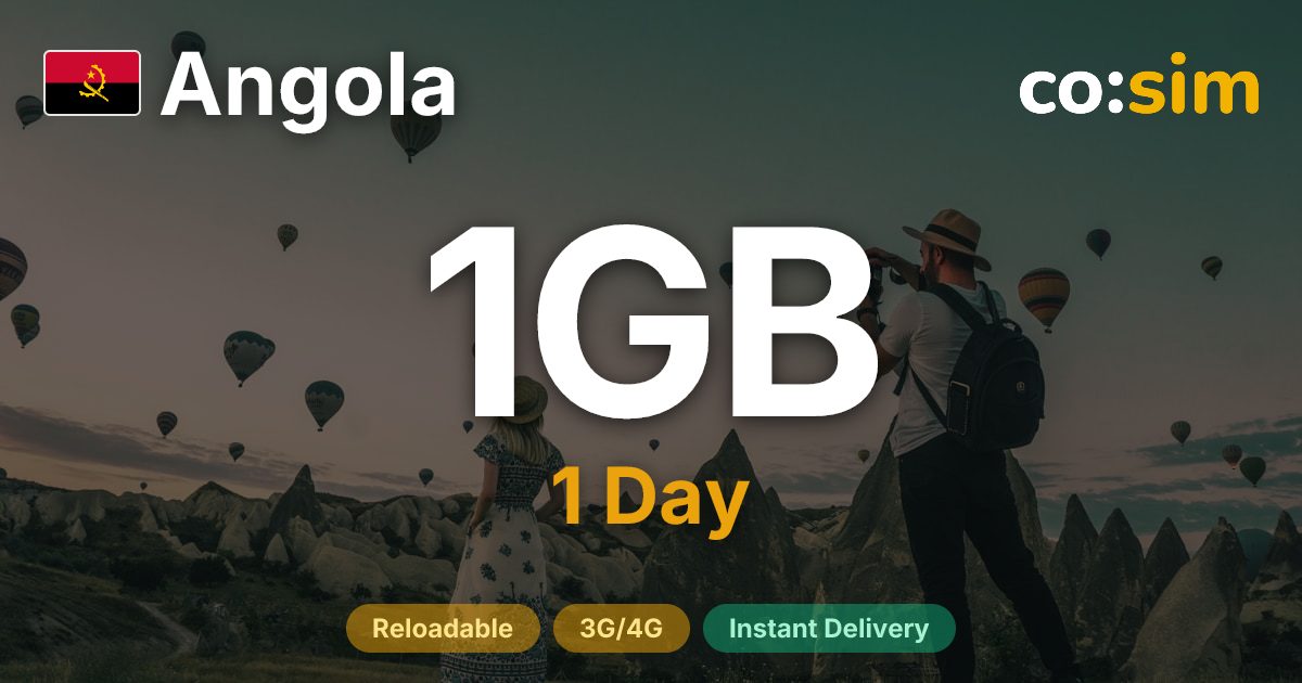Angola eSIM — 1GB+∞