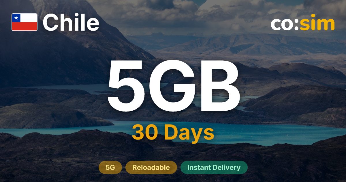 Chile eSIM — 5GB