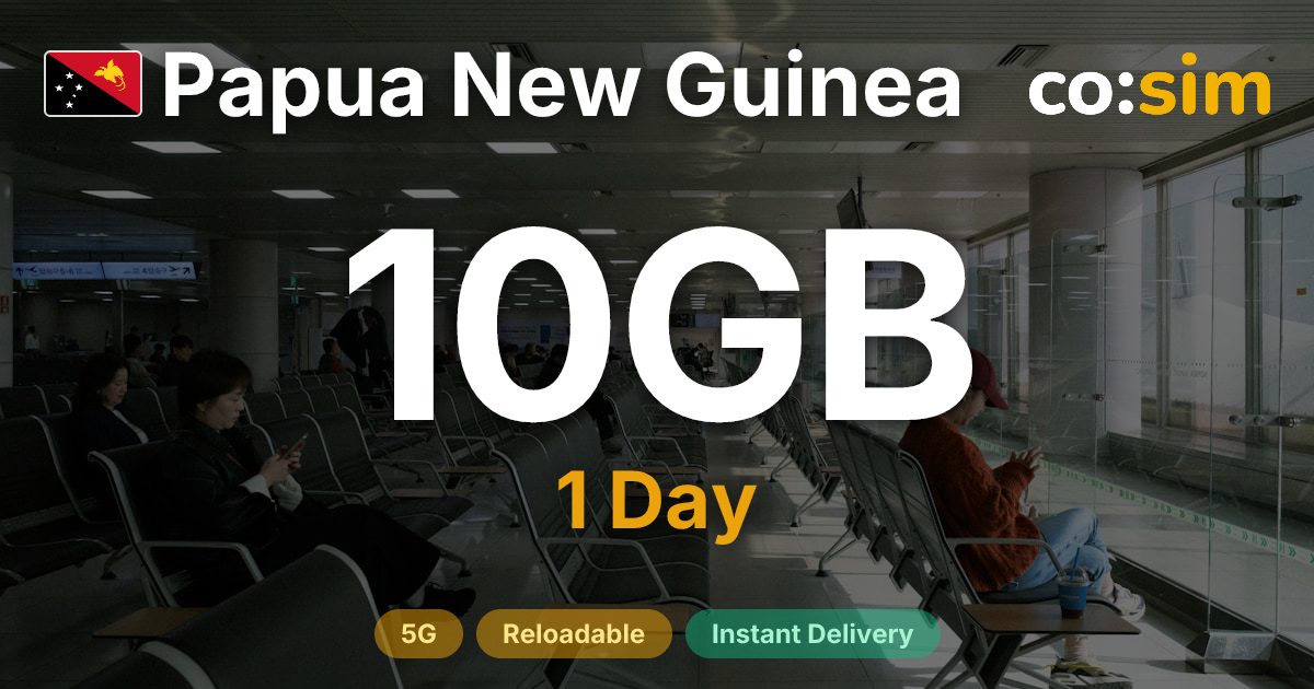 Papua New Guinea eSIM — 10GB+∞