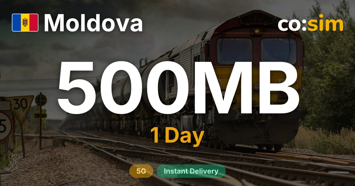 Moldau eSIM — 500MB+∞