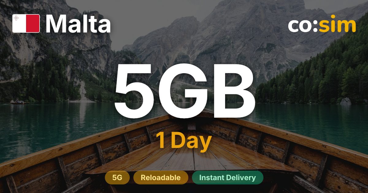 Malte eSIM — 5GB+∞