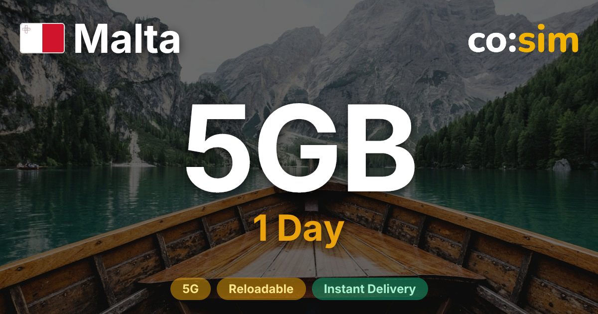 Malta eSIM — 5GB+∞