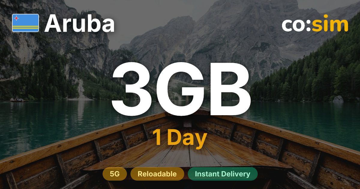 阿鲁巴 eSIM — 3GB+∞