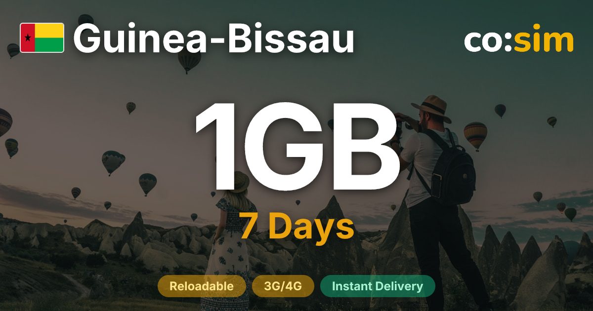 Guinea-Bissau eSIM — 1GB
