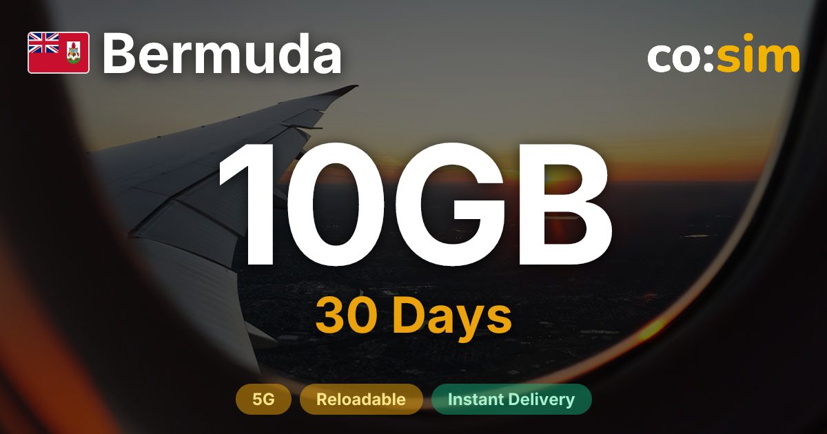 Bermuda eSIM — 10GB