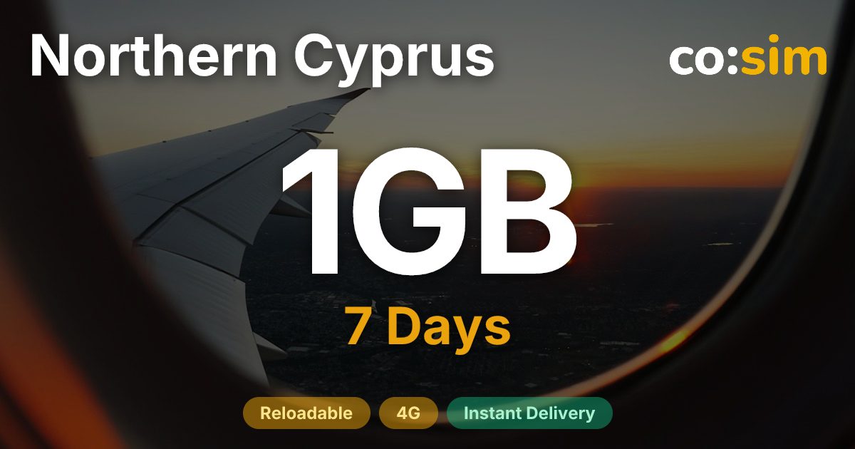 Northern Cyprus eSIM — 1GB