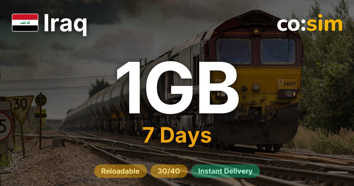 Iraq eSIM — 1GB