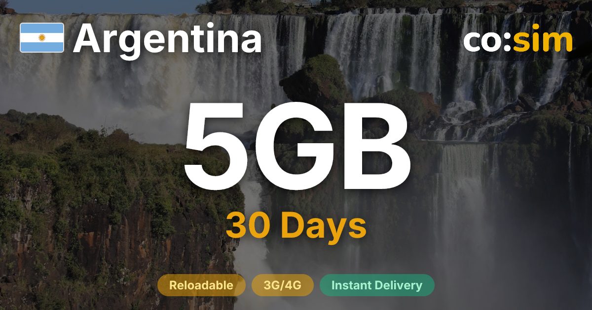 Argentina eSIM — 5GB