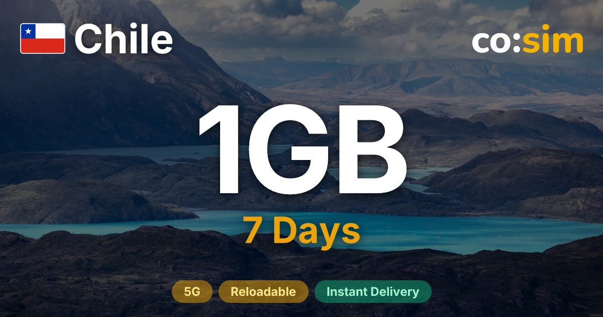 Chile eSIM — 1GB
